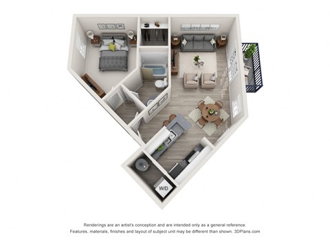 The Wisteria Floor Plan at Infinity off Baldwin Park, Florida